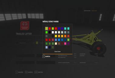 Trailed Lifter color change v1.0