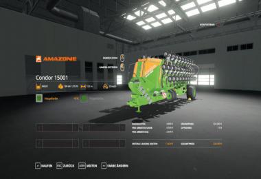 Amazone Condor 15001 v1.0.0.0