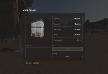 Wool Storage v1.0.0.0