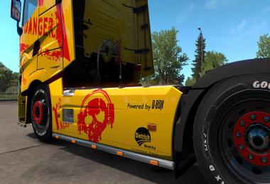 Danger Renault Range T Skin v1.0