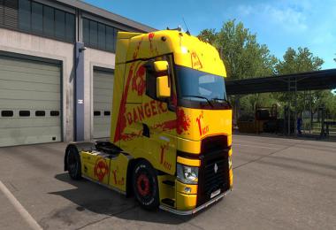 Danger Renault Range T Skin v1.0