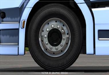 Dark Textures for Stock, Michelin and Goodyear Tires v1.0