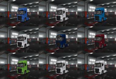 European Logistics Companies Paint Jobs Pack v1.4