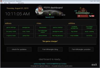 FS19 Dashboard v2.2
