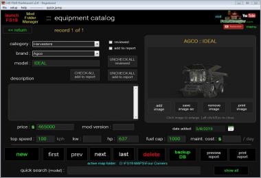 FS19 Dashboard v2.2