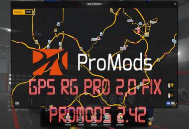 GPS RG PRO 2.0 FIX Promods v2.42