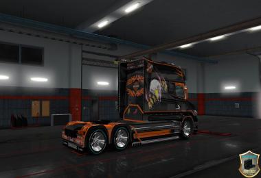 Harley Davidson skins for Scania RS, T Longline v2.0