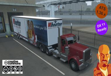 KENTUCKY RD MOVING VAN TRAILER REWORKED ATS 1.36.x