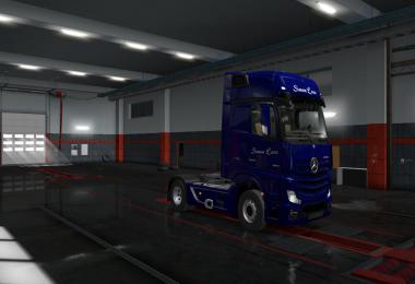 New Skins Simon Loos Bavaria For Mercedes Actros 1.36