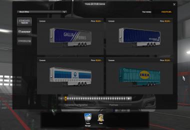 ProMods 2.42 Ownable Trailer SkinPack For TruckersMP v1.0