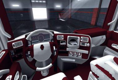 RENAULT MAGNUM RED - WHITE INTERIOR 1.35.x