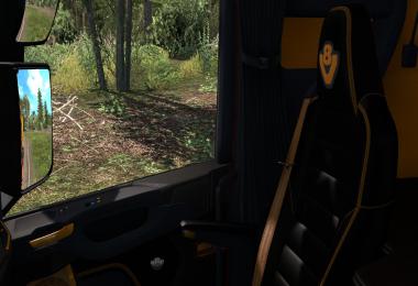 Scania Next Gen R&S Black - Yellow interior 1.35