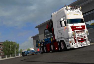 Scania RJL Crane Addon 8x4 Chassi v2.0