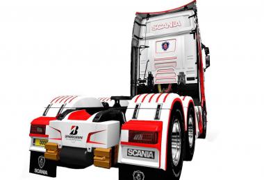 Scania S BRIDGESTONE skin v1.0