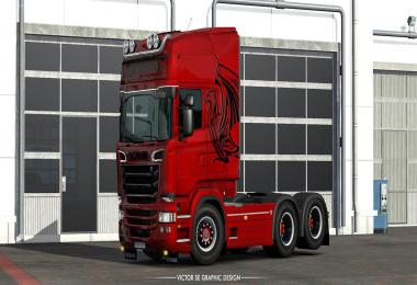 The Griffin RJL's Scania R Skin v1.0