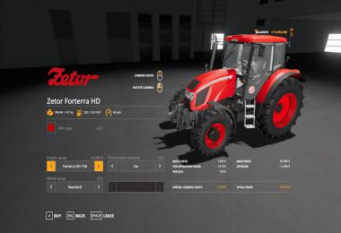 Zetor Forterra HD 130/150 v1.1