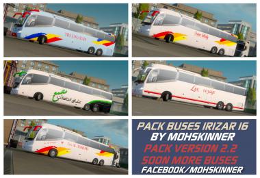 MohSkinner - Buses - Pack Irizar i6 Skins Morocco 1.35