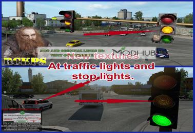 AI Realistic lights v2.7 for ETS2 1.36.x