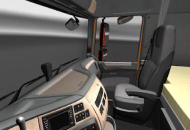 Beige Interior for DAF XF E6 v1.0