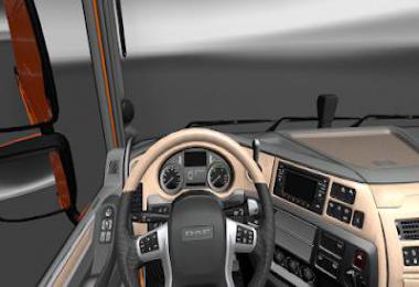 Beige Interior for DAF XF E6 v1.0