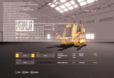 Cat D8T dozer strobes v1.0