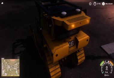 Cat D8T dozer strobes v1.0