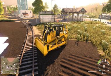 Cat D8T dozer strobes v1.0