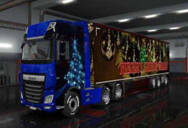 Christmas Combo Skins for various Trucks 1.36.x