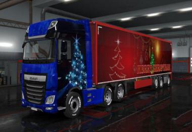 Christmas Combo Skins for various Trucks 1.36.x