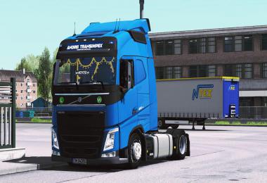 Eugene Volvo FH4 Curtains v1.0