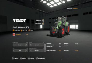 FENDT 900 SCR VERBESSERTE v1.0.0.0