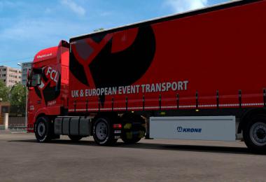 First Call Logistics DAF and trailer Skin v1.0