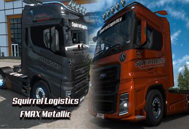 FMAX Squirrel Logistics skin v1.0