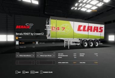 FS19 BENALU CLAAS SERVICE TIPPER v1.0