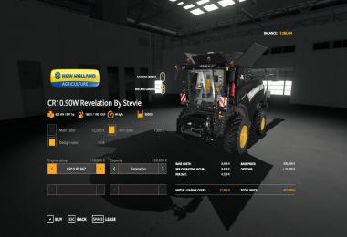 FS19 Mod updates by Stevie. Nov 2019 pack v1.0