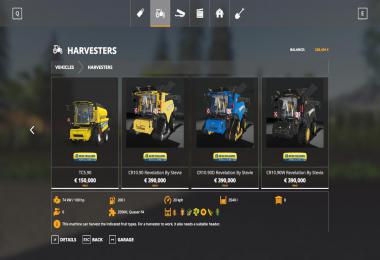 FS19 Mod updates by Stevie. Nov 2019 pack v1.0