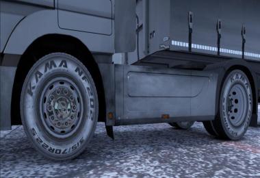 Kama tires for truck and owned trailer v1.0