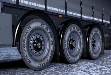 Kama tires for truck and owned trailer v1.0