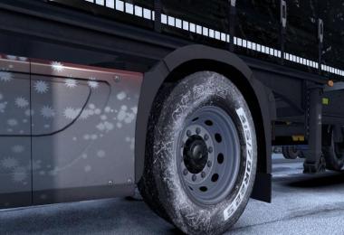 Kama tires for truck and owned trailer v1.0