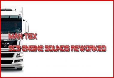 MAN TGX: SCS DEFAULT ENGINES SOUNDS REWORKED v1.0