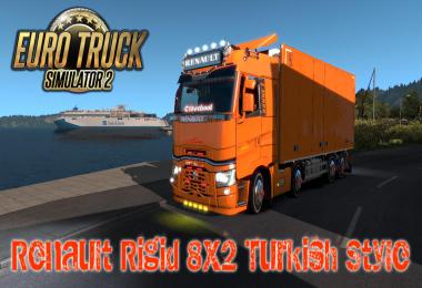 Renault Rigid 8x2 Turkish Style 1.36