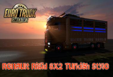 Renault Rigid 8x2 Turkish Style 1.36