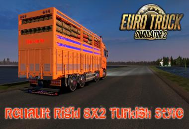 Renault Rigid 8x2 Turkish Style 1.36