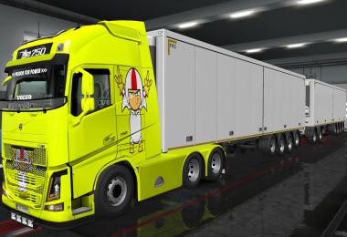 Skin Volvo Fh16 2012 By Pendragon Kick Buttowski 1.36