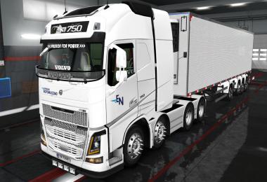 Skin Volvo Fh16 2012 Expresso Nepomuceno 1.35