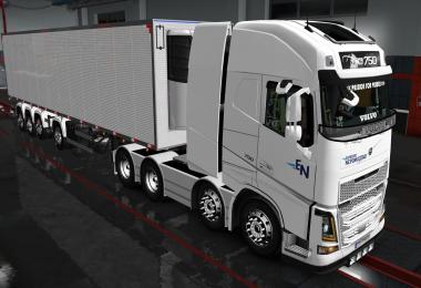 Skin Volvo Fh16 2012 Expresso Nepomuceno 1.35