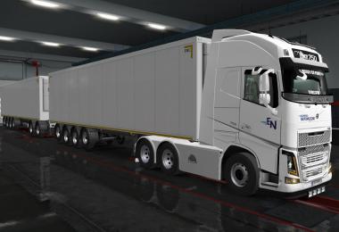 SKIN VOLVO FH16 2012 EXPRESSO NEPOMUCENO 1.36