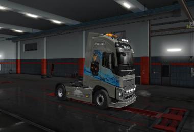 Volvo FH16 2012 Metallica skin v1.0