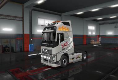 Volvo FH16 2012 Race skin v2.0