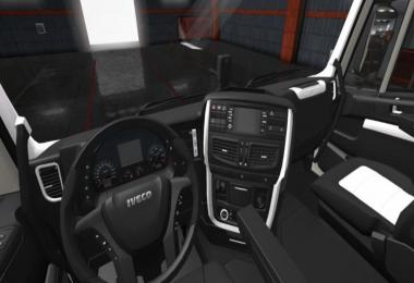 Iveco Hi-Way Luxury Black - White Interior 1.36.x